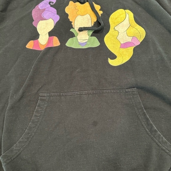Independent Trading Co Hooded Sweatshirt Hocus Pocus Witches Halloween Size XL - Picture 4 of 5